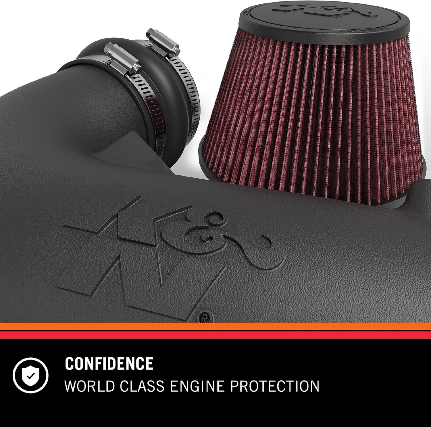image:imageKampN Cold Air Intake System HighFlow Air Filter Increase Performance amp Acceleration Compatible with 20012017 Harley Davidson See Product Descriptions for Select Models 571137SBlack
