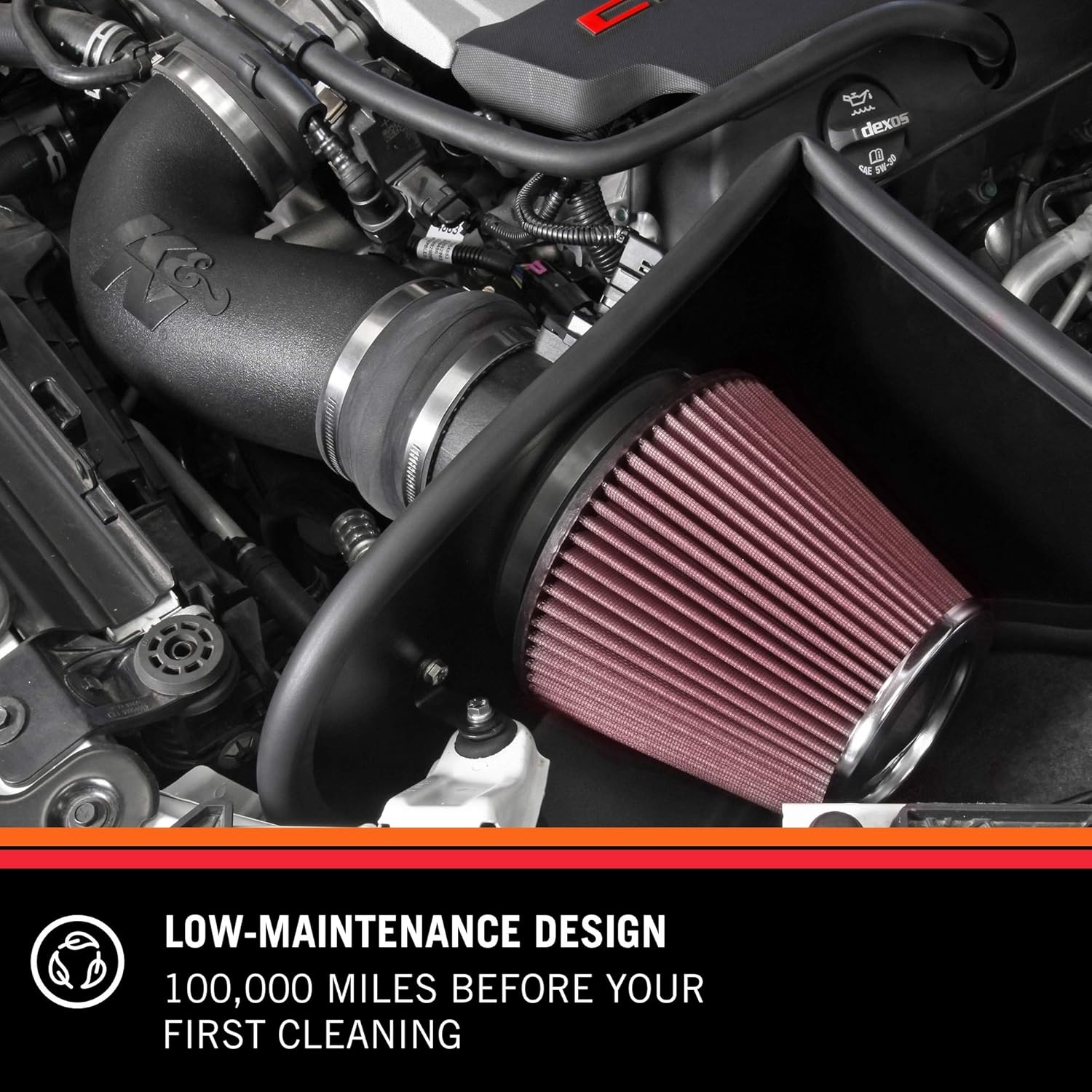 image:imageKampN Cold Air Intake System HighFlow Air Filter Increase Performance amp Acceleration Compatible with 20082017 Harley Davidson See Product Description for Selected Models 571134Chrome