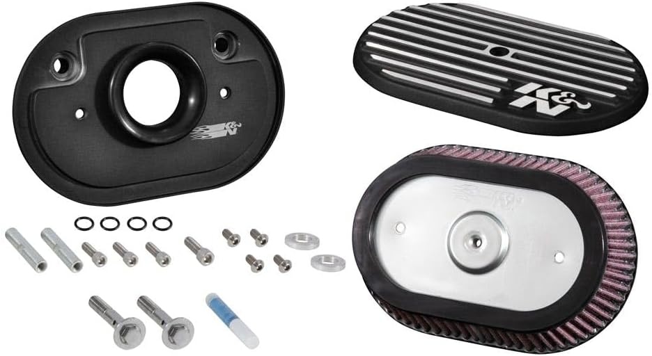 image:imageKampN Cold Air Intake System HighFlow Air Filter Increase Performance amp Acceleration Compatible with 20082017 Harley Davidson See Product Description for Select Models RK3952