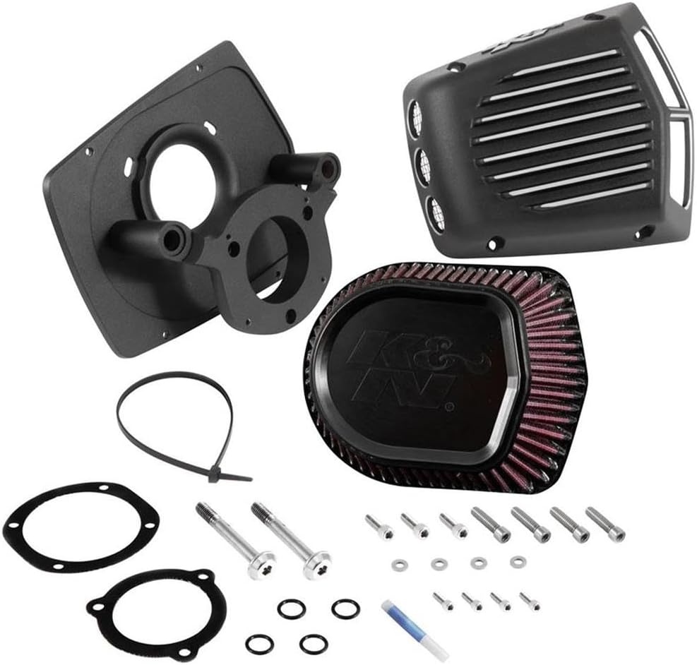 image:imageKampN Cold Air Intake System HighFlow Air Filter Increase Performance amp Acceleration Compatible with 20082017 Harley Davidson See Product Descriptionf for Selected Models RK3951