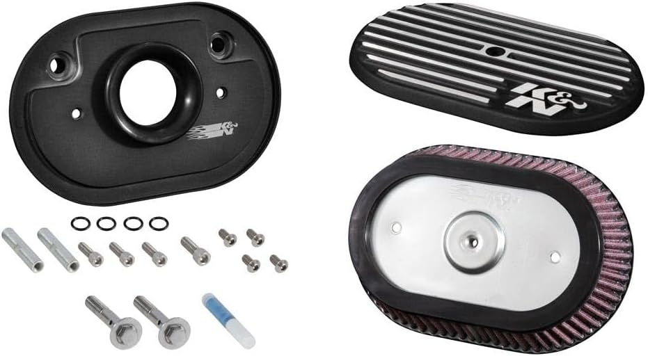 image:imageKampN Cold Air Intake System HighFlow Air Filter Increase Performance amp Acceleration Compatible with 20172023 Harley Davidson See Product Description for Select Models RK3956