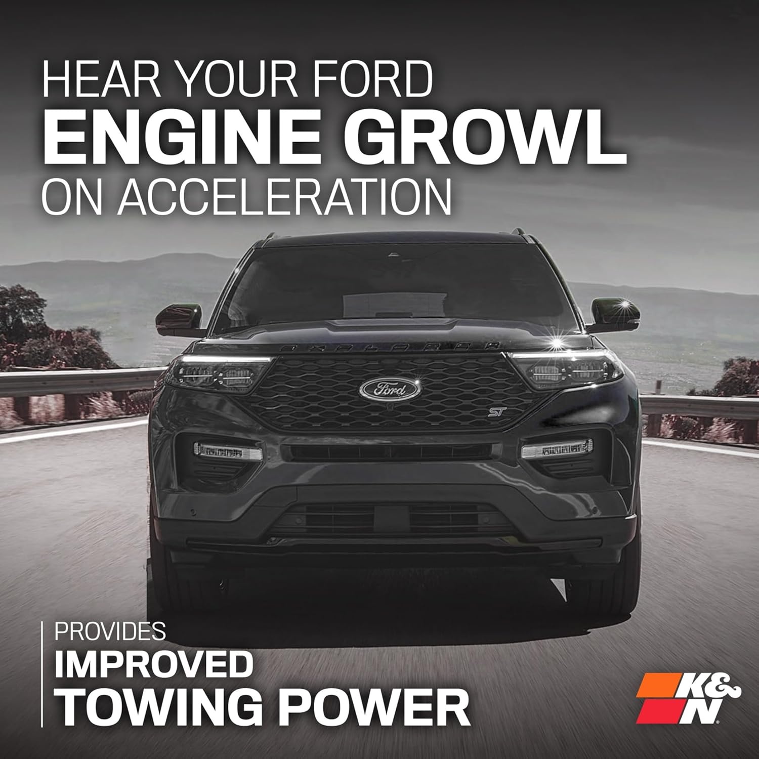 image:imageKampN Cold Air Intake System HighFlow Air Filter Increase Performance amp Towing Compatible with 20202025 FordLincoln Explorer Avitor 632622