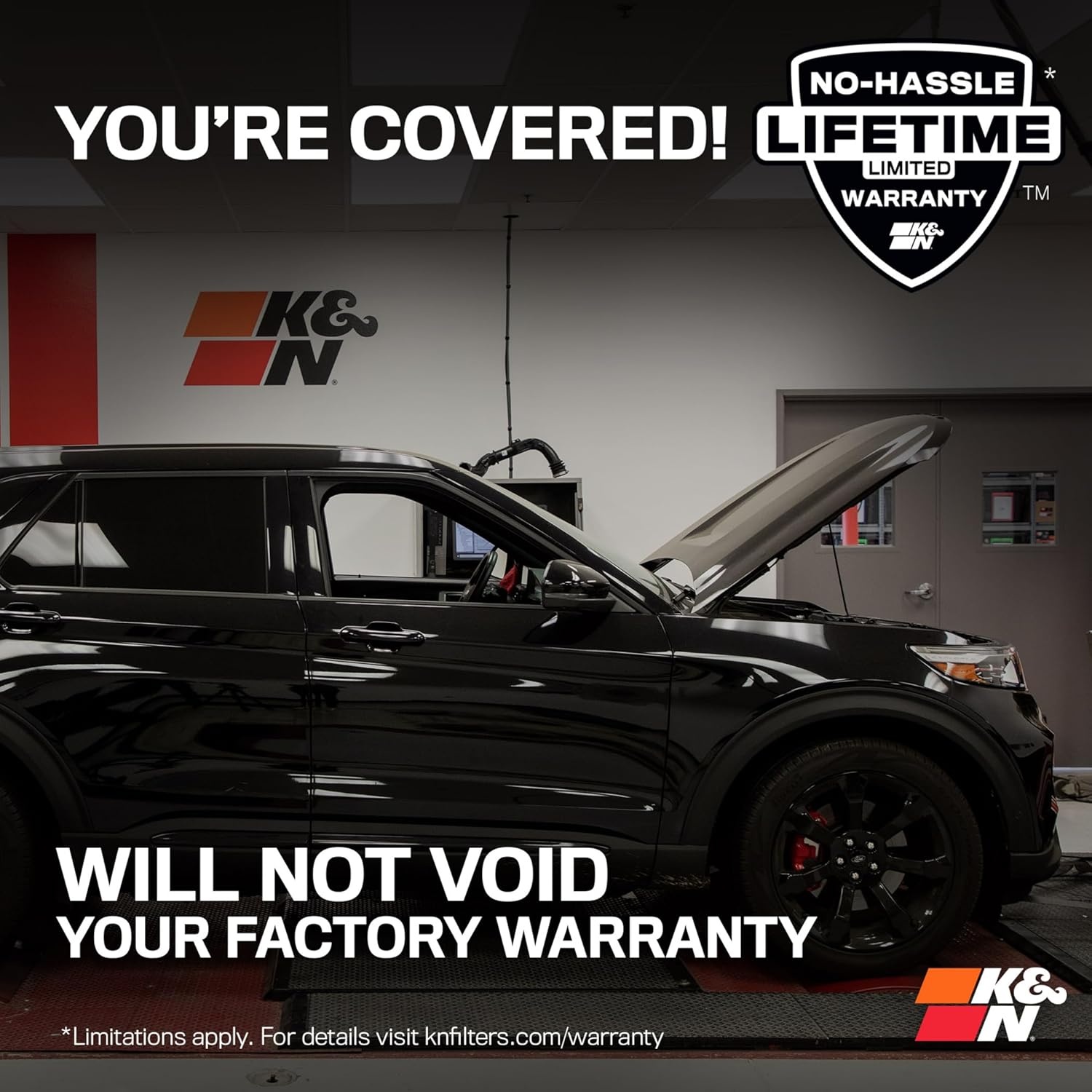 image:imageKampN Cold Air Intake System HighFlow Air Filter Increase Performance amp Towing Compatible with 20202025 FordLincoln Explorer Avitor 632622