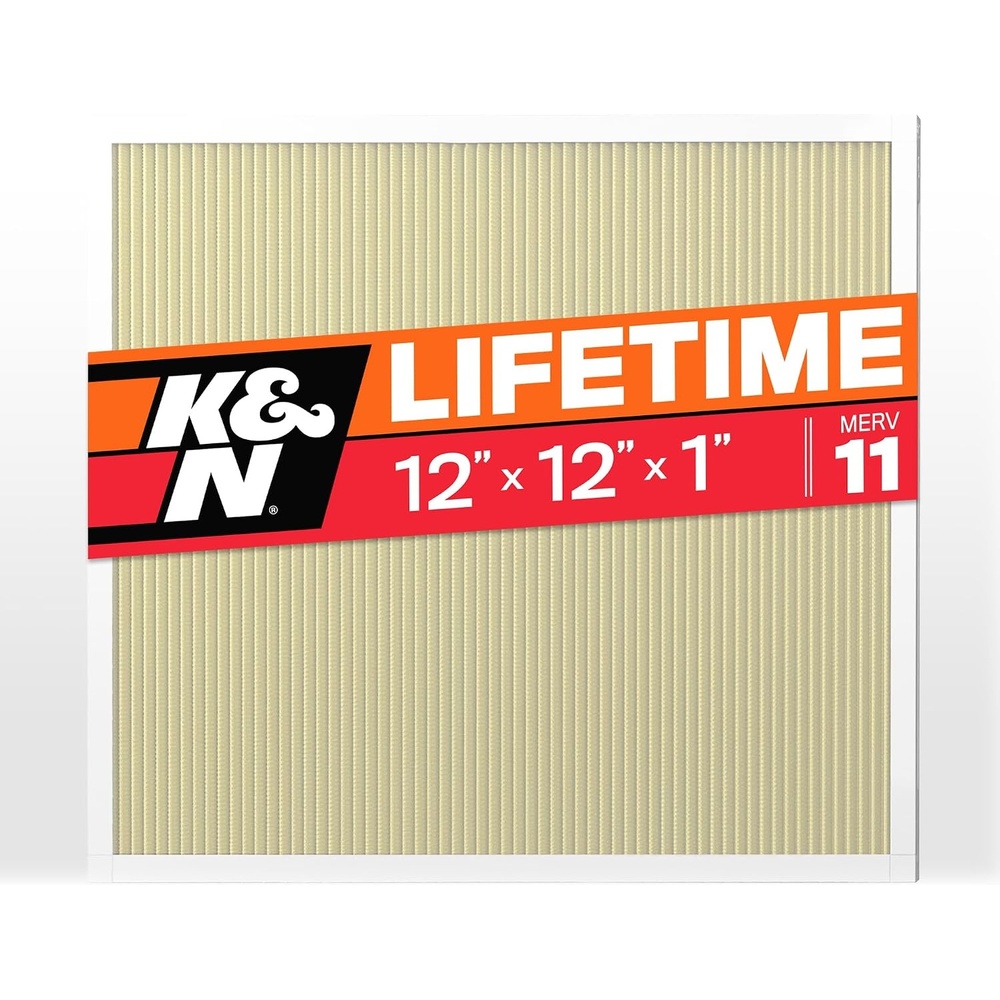 image:imageKampN 12X12X1 HVAC Furnace Air Filter Lasts a Lifetime Washable Merv 8 the Last HVAC Filter You Will Ever Buy Breathe Safely at Home or in the Office HVC811212Merv 11