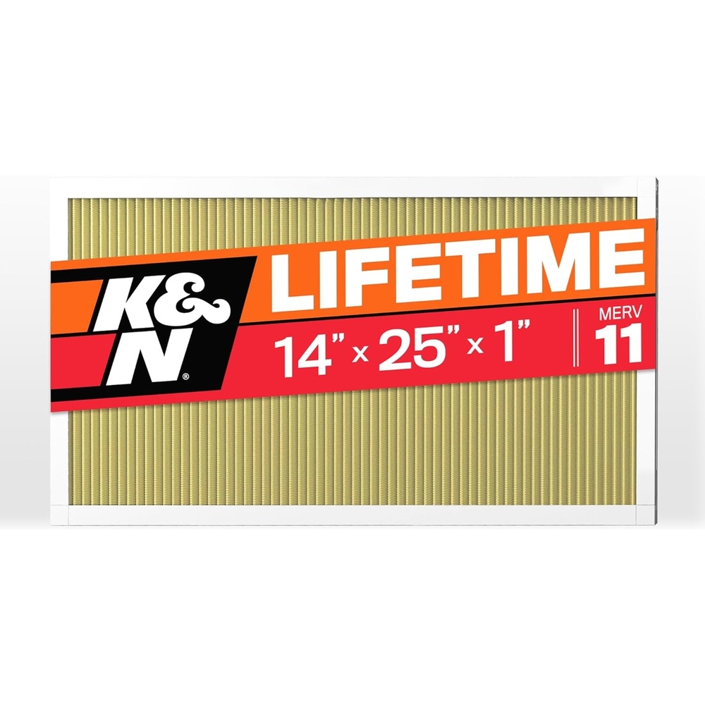 image:imageKampN 14x25x1 HVAC Furnace Air Filter Lasts a Lifetime Washable Merv 11 the Last HVAC Filter You Will Ever Buy Breathe Safely at Home or in the Office HVC11425Merv 11