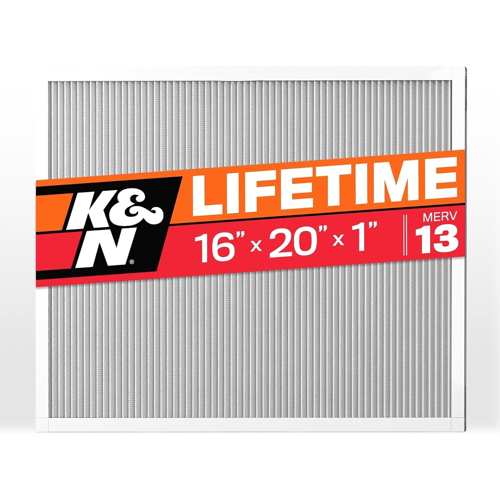 image:imageKampN 16X20X1 HVAC Furnace Air Filter Lasts a Lifetime Washable Merv 13 the Last HVAC Filter You Will Ever Buy Breathe Safely at Home or in the Office HVC1311620Merv 13