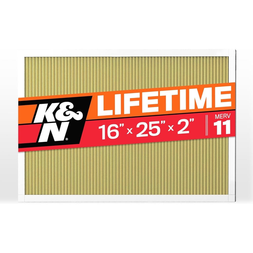 image:imageKampN 16X25X2 HVAC Furnace Air Filter Lasts a Lifetime Washable Merv 11 the Last HVAC Filter You Will Ever Buy Breathe Safely at Home or in the Office HVC21625Merv 11