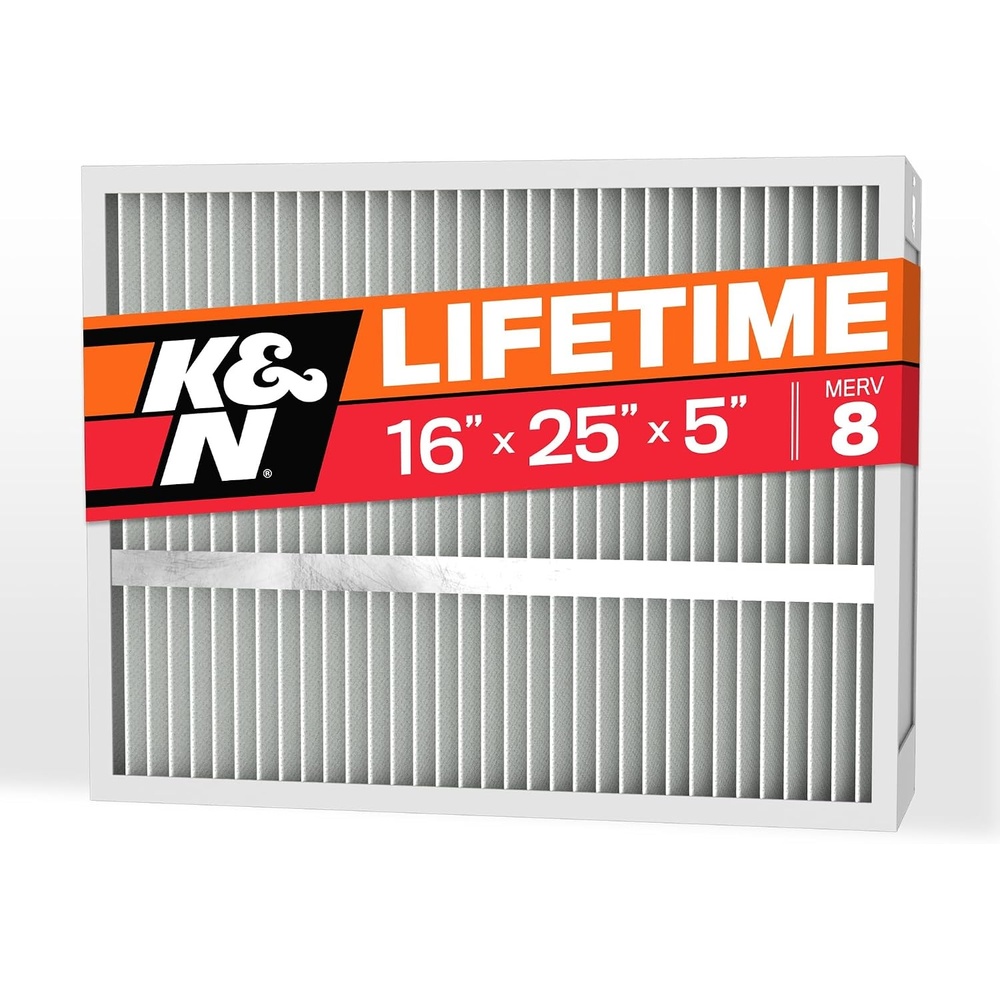 image:imageKampN 16X25X5 HVAC Furnace Air Filter Lasts a Lifetime Washable Merv 11 the Last HVAC Filter You Will Ever Buy Breathe Safely at Home or in the Office HVC51625Merv 8