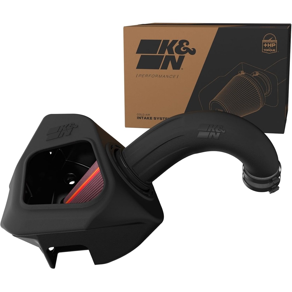 image:imageKampN Cold Air Intake System DryFlow Air Filter Increase Performance amp Towing Compatible with 20192024 RAM 1500 301578NextGen