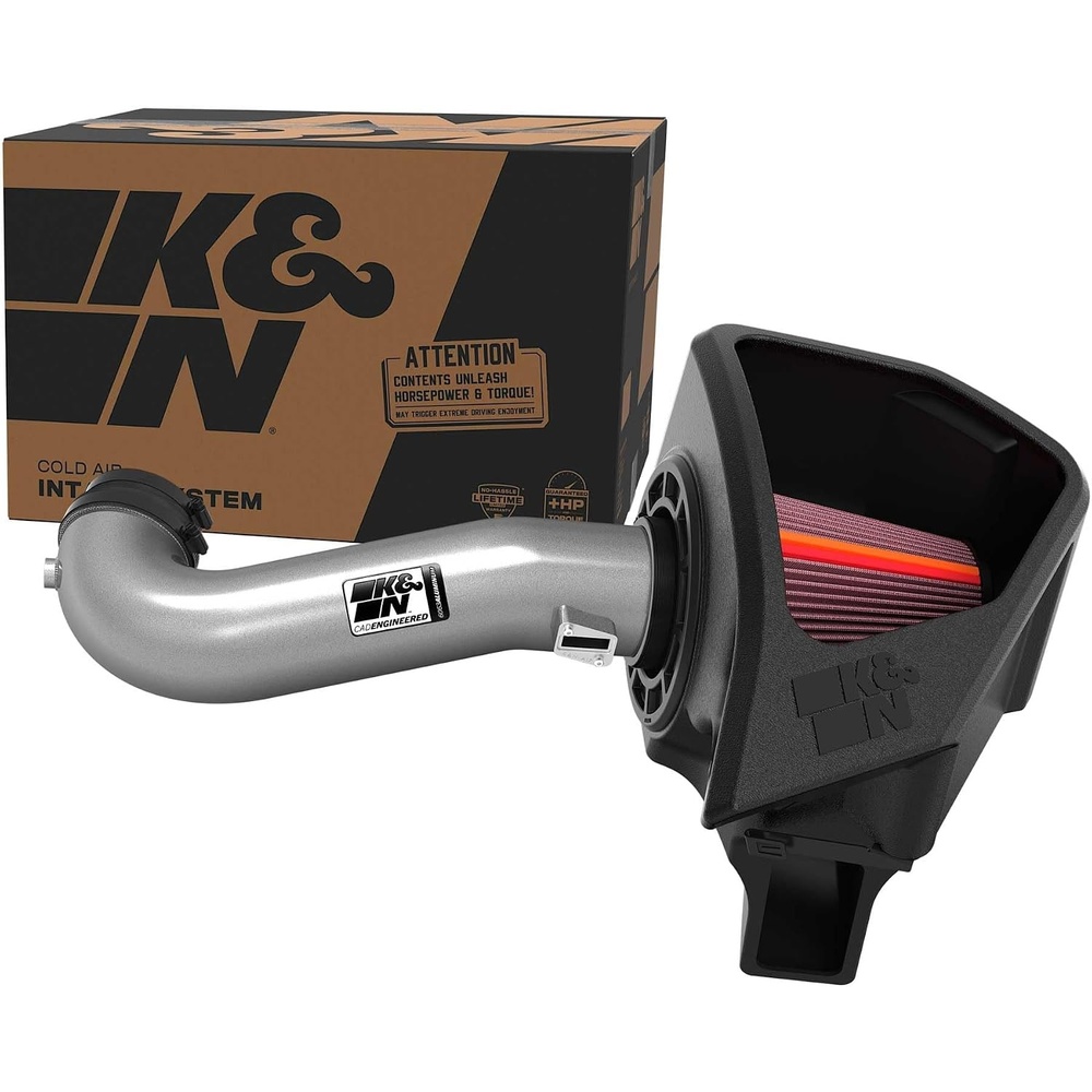 image:imageKampN Cold Air Intake System DryFlow Air Filter Increase Performance amp Towing Compatible with 20192026 ChevyGMCCadillac Silverado 1500 Suburban Tahoe Sierra 1500 Yukon Escalade 303110NextGen Metal Intake