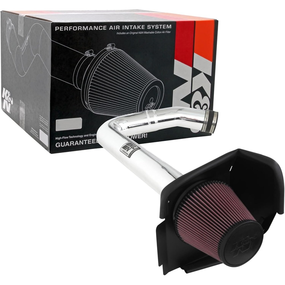 image:imageKampN Cold Air Intake System HighFlow Air Filter Increase Performance amp Acceleration Compatible with 20112023 ChryslerDodge 300 Challenger Charger 692544TPMetal