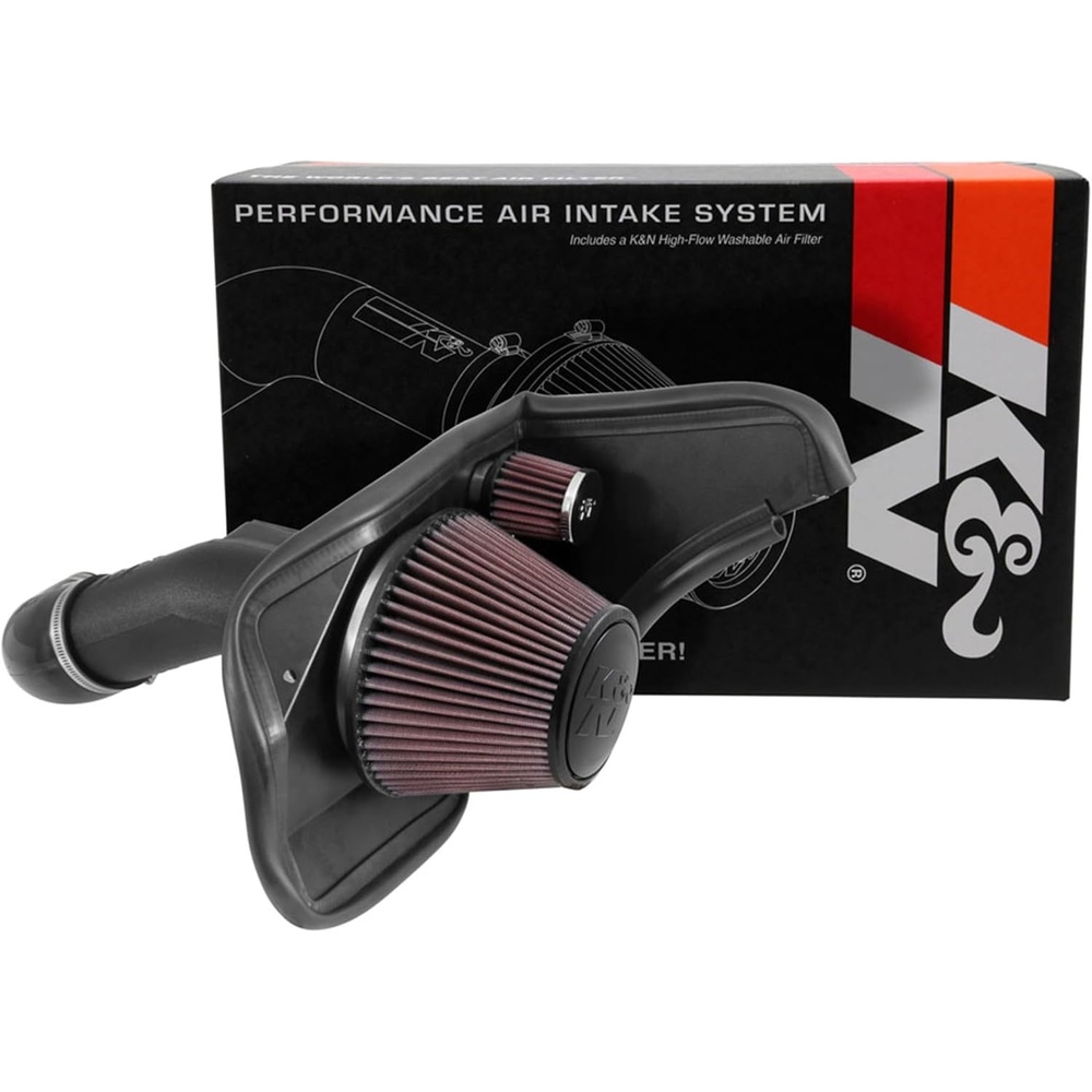 image:imageKampN Cold Air Intake System HighFlow Air Filter Increase Performance amp Acceleration Compatible with 20132015 Cadillac ATS CTS 633084