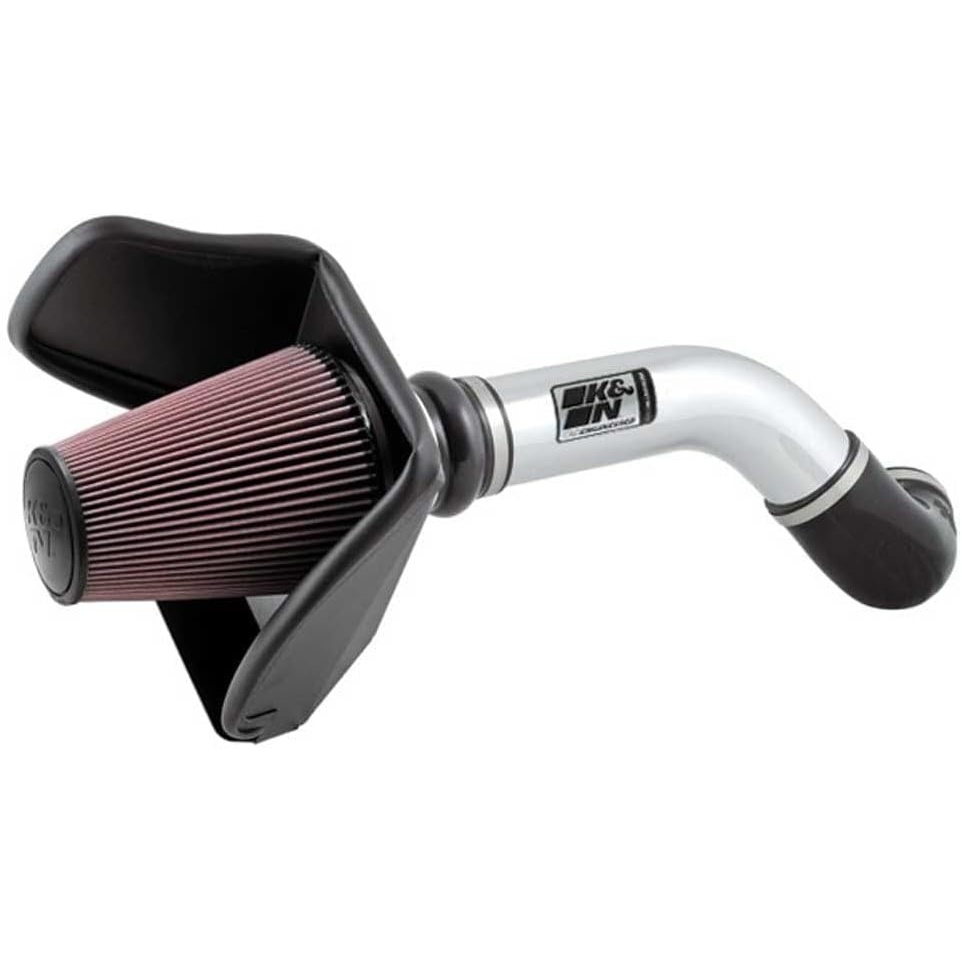 image:imageKampN Cold Air Intake System HighFlow Air Filter Increase Performance amp Towing Compatible with 19992007 ChevyGMCCadillac Silverado Suburban Tahoe Sierra Yukon Escalade Avalanche 773023KPMetal