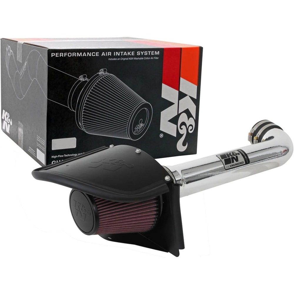 image:imageKampN Cold Air Intake System HighFlow Air Filter Increase Performance amp Towing Compatible with 20122018 JEEP Wrangler Wrangler JK 771566KPMetal