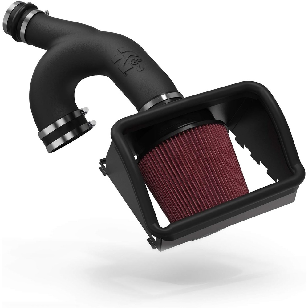 image:imageKampN Cold Air Intake System HighFlow Air Filter Increase Performance amp Towing Compatible with 20152017 FORD F150 572593RotoMolded