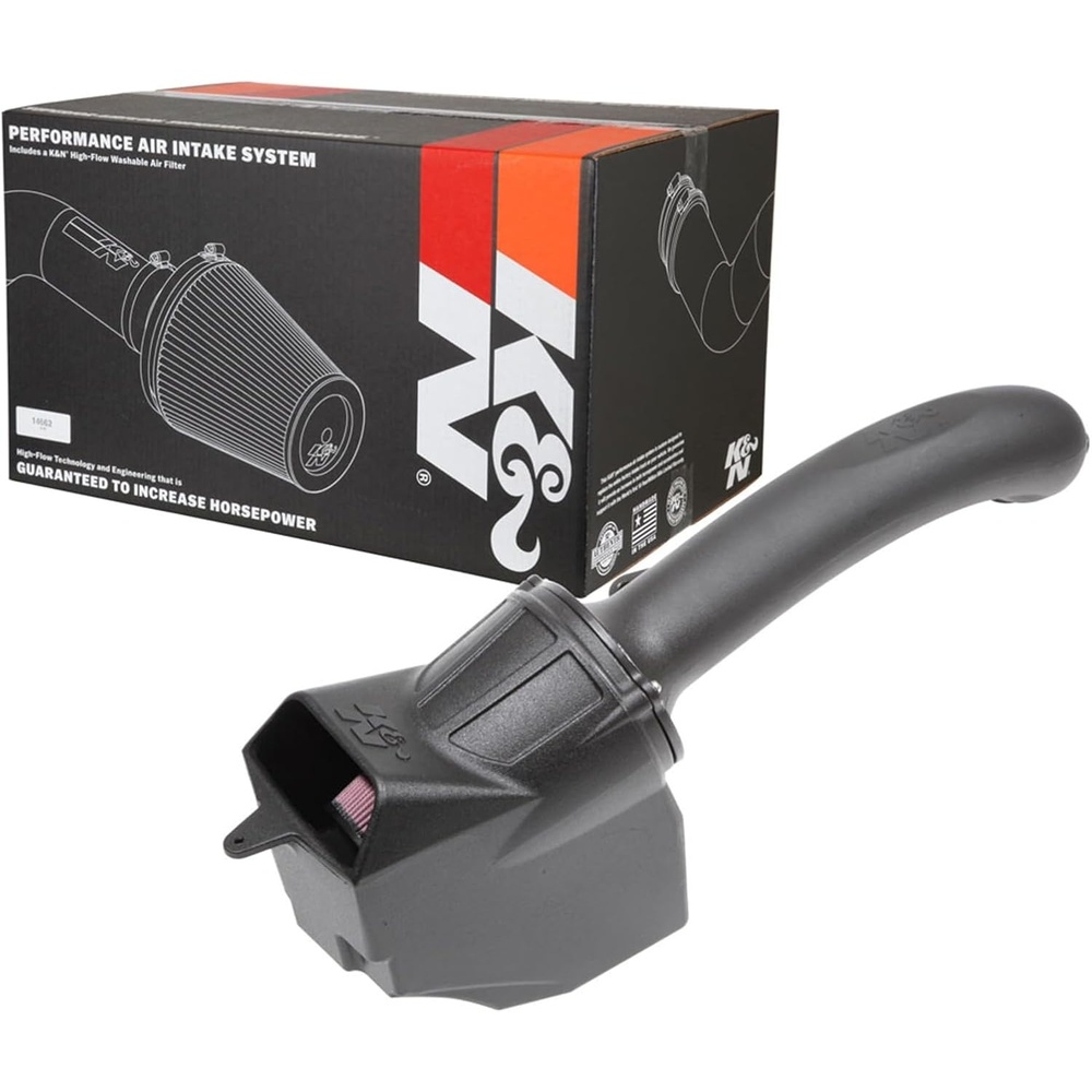 image:imageKampN Cold Air Intake System HighFlow Air Filter Increase Performance amp Towing Compatible with 20182023 Jeep Wrangler JL 631580