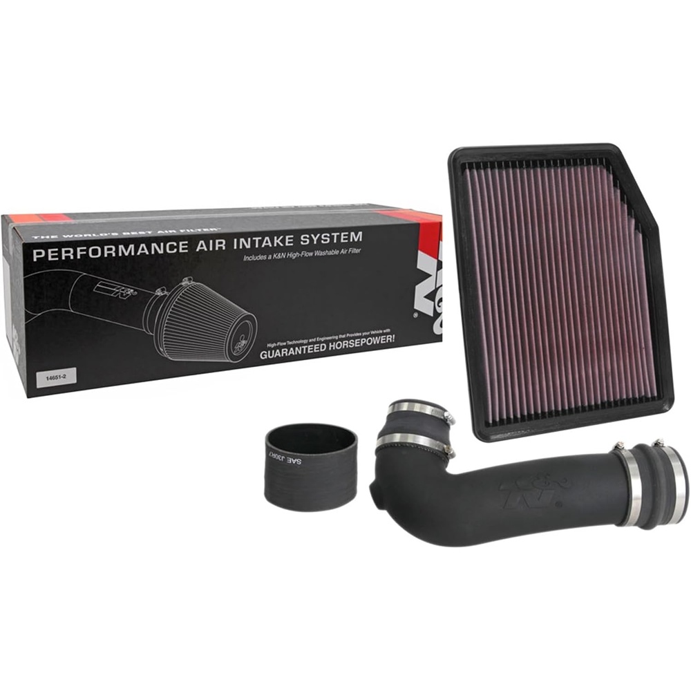 image:imageKampN Cold Air Intake System HighFlow Air Filter Increase Performance amp Towing Compatible with 20192023 ChevyGMCCadillac Silverado Suburban Tahoe Sierra Yukon Escalade 573108