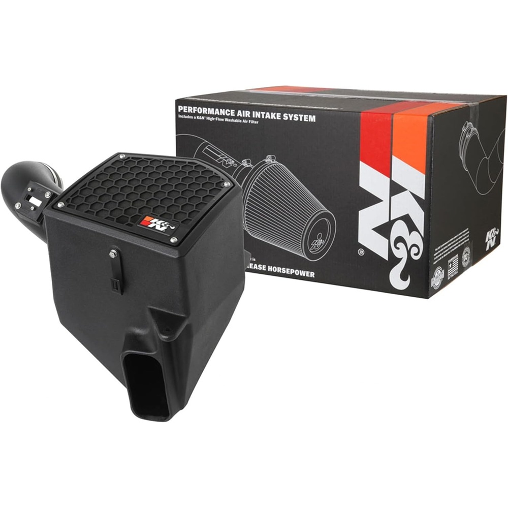 image:imageKampN Cold Air Intake System HighFlow Air Filter Increase Performance amp Towing Compatible with 20202025 ChervoletGMC 1500 633118