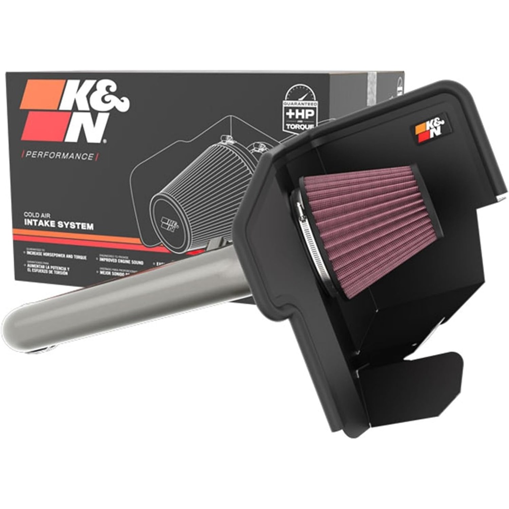 image:imageKampN Cold Air Intake System HighFlow Air Filter Increase Performance amp Towing Compatible with 20222024 Nissan Frontier 776018KC
