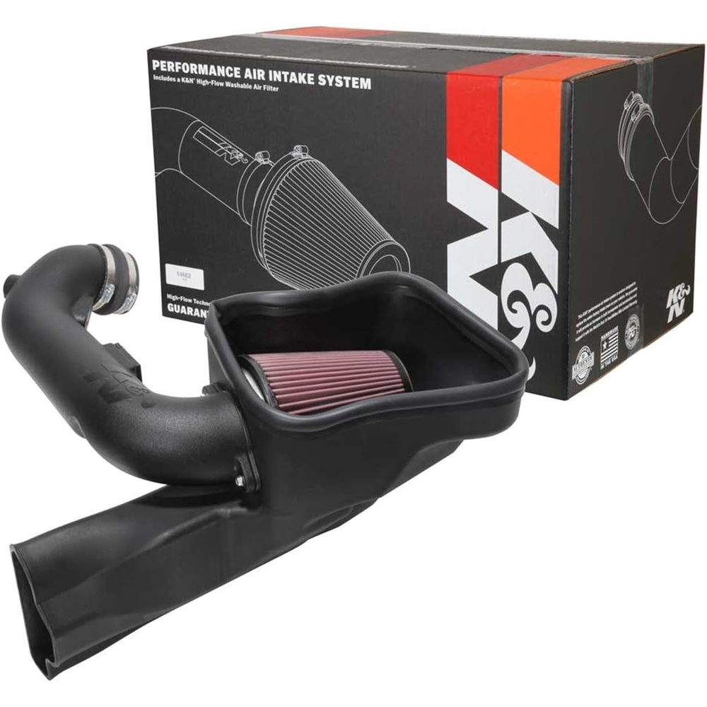 image:imageKampN Cold Air Intake System HighFlow AirFilter Increase Performance amp Horsepower Compatible with 20182023 FORD Mustang GT 302605Roto Molded