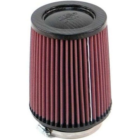 image:imageKampN HighFlow Original Lifetime Universal Air Filter  Carbon Fiber Top Performance Premium Flange Diameter 35 In Filter Height 65 In Flange Length 125 In Shape Round Tapered RP4630