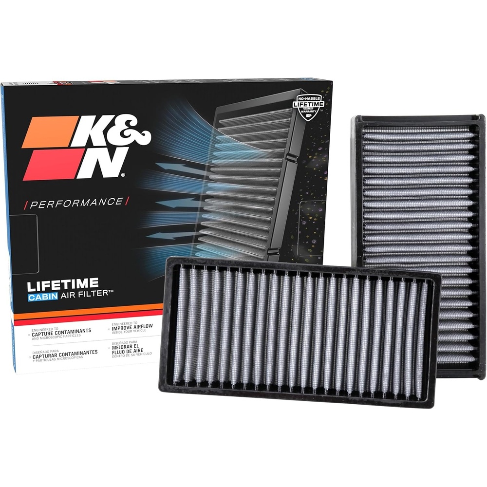image:imageKampN LIFETIME Cabin Air Filter Premium Washable Clean Air for your Cabin  Compatible with 19912011 AcuraHonda EL Legend RSX Type S Civic Civic SI CRV Element VF2022VF2022