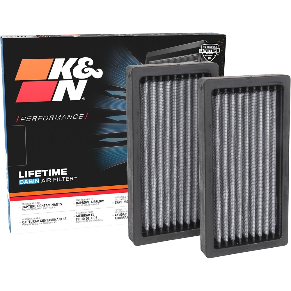 image:imageKampN LIFETIME Cabin Air Filter Premium Washable Clean Air for your Cabin  Compatible with 20062014 DodgeJeepLincoln Nitro Cherokee Liberty MKZ VF1016
