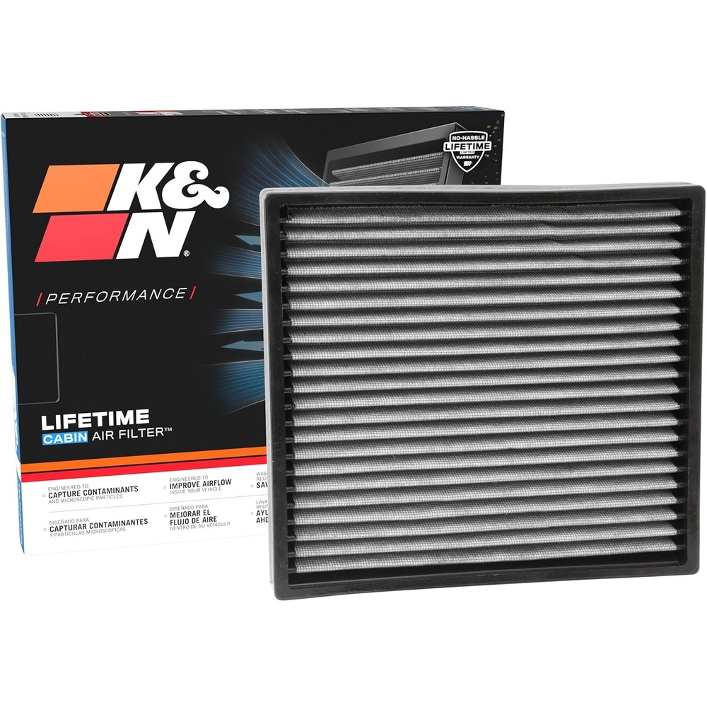 image:imageKampN LIFETIME Cabin Air Filter Premium Washable Clean Air for your Cabin  Compatible with 20062019 ChervoletHyundaiKIA See Product Deswcription for Select Models VF2016Filter
