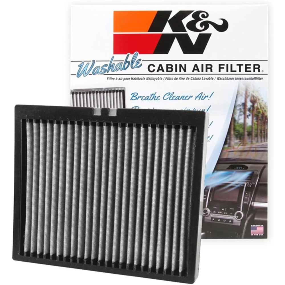 image:imageKampN LIFETIME Cabin Air Filter Premium Washable Clean Air for your Cabin  Compatible with 20102024 BuickCadillacChevrolet See Product Description for Select Models VF2040