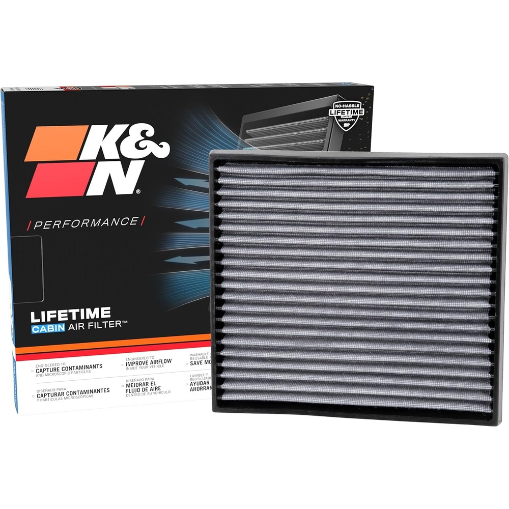image:imageKampN LIFETIME Cabin Air Filter Premium Washable Clean Air for your Cabin  Compatible with Select 19992013 TOYOTASCION Echo RAV4 Vitz tC xA xB VF2009Filter