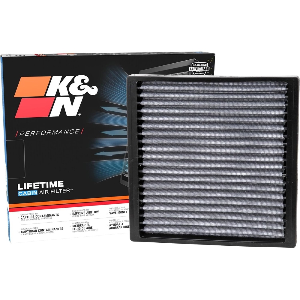 image:imageKampN LIFETIME Cabin Air Filter Premium Washable Clean Air for your Cabin  Compatible with Select 19992023 DodgePontiacSubaruToyota Dart Vibe Liberty Tacoma Voltz VF20052 x 10 x 11 Pack of 12