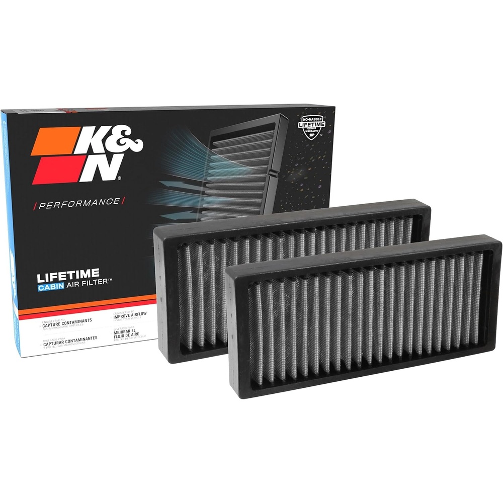 image:imageKampN LIFETIME Cabin Air Filter Premium Washable Clean Air for your Cabin  Compatible with Select 20042015 NissanInfiniti Armada Titan QX56 Vehicle Models VF1002Air Filter