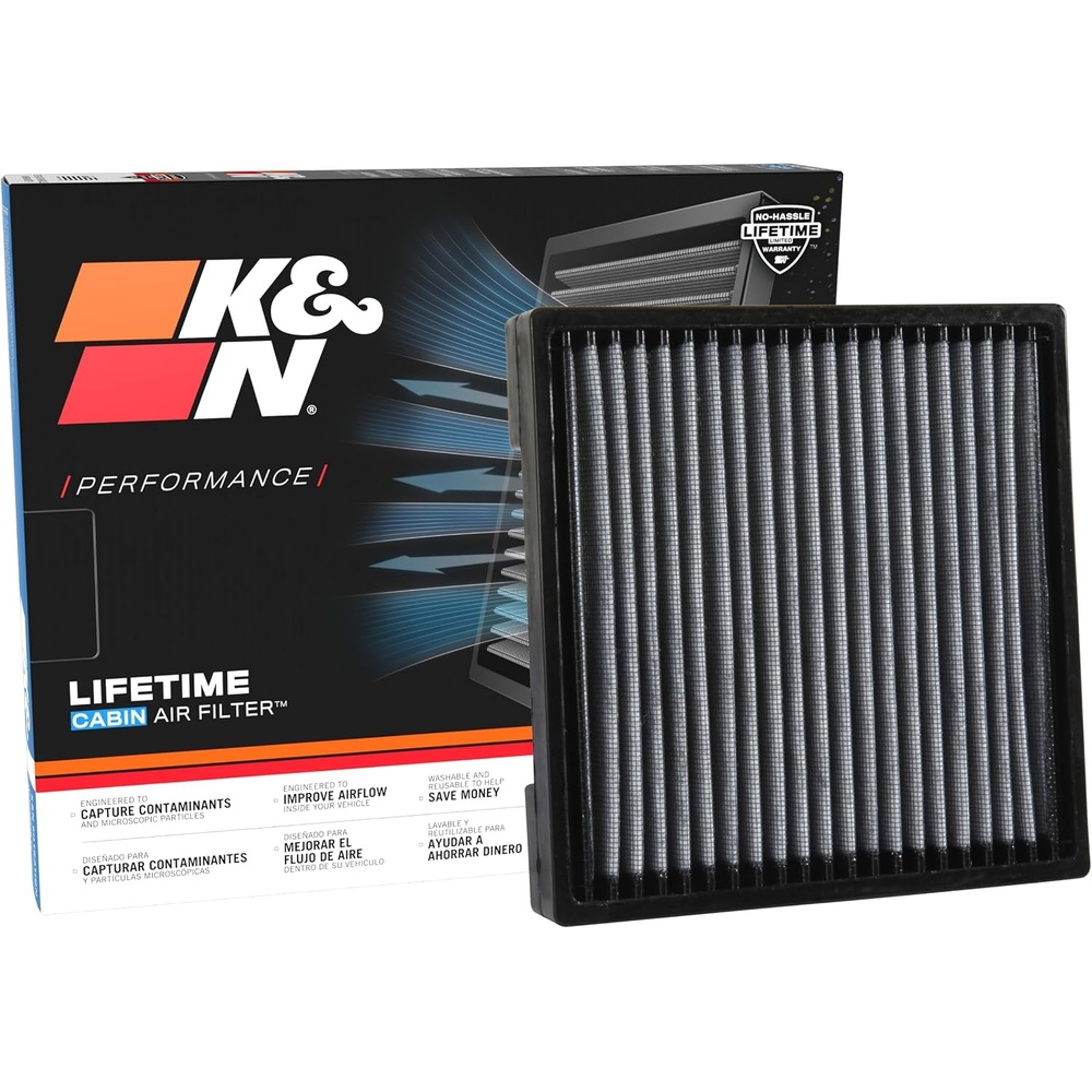 image:imageKampN LIFETIME Cabin Air Filter Washable Clean Air for your Cabin VF1013  Compatible with Select 20042026 ToyotaSubaruSuzukiScion Vehicle Models