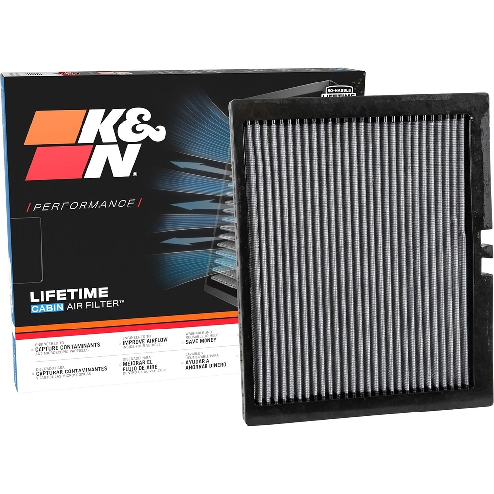 image:imageKampN LIFETIME Cabin Air Filter Washable Clean Air for your Cabin VF2050  Compatible with Select 20132024 FordLincoln Edge Fusion Continental MKZ NautilusFilter