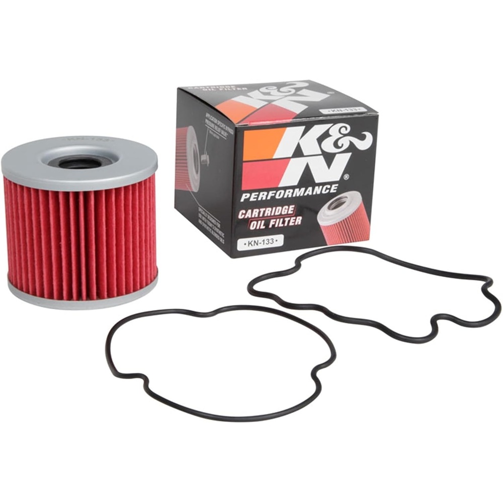 image:imageKampN Motorcycle Oil Filter High Performance Premium Designed to be used with Synthetic or Conventional Oils Fits Select Suzuki Bimota Vehicles KN133