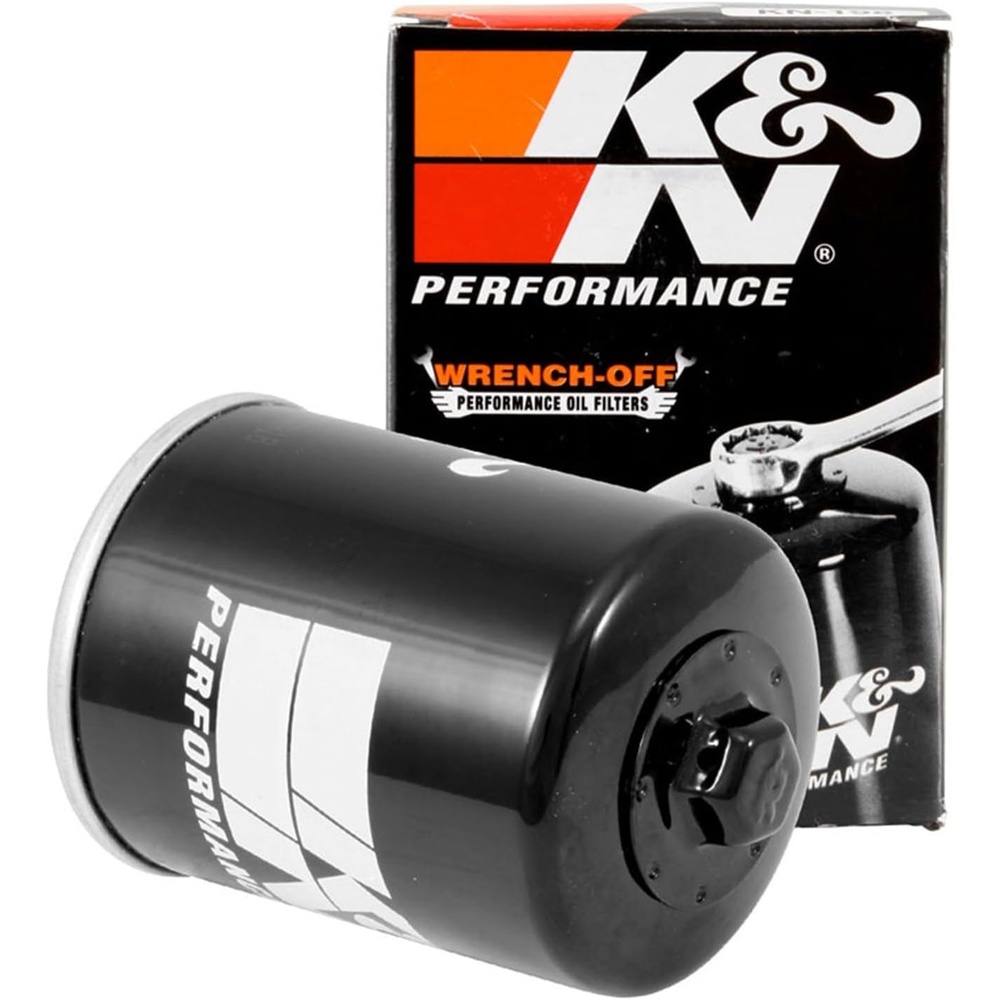 image:imageKampN Motorcycle Oil Filter High Performance Premium Designed to be used with Synthetic or Conventional Oils Wrench Off Nut Fits Select Polaris SidebySide and ATV Models KN198Other