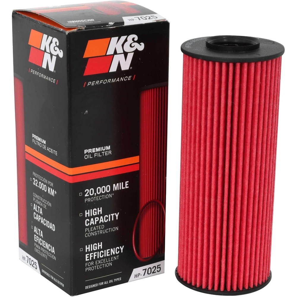 image:imageKampN Oil Filter 20000 Mile Engine Protection High Efficiency HP7025  Compatible with CHRYSLERDODGEJEEPRAM See Product Description for Select Models