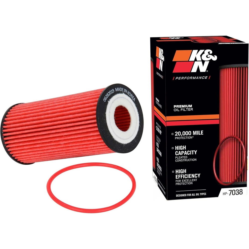 image:imageKampN Oil Filter 20000 Mile Engine Protection High Efficiency HP7038  Compatible with 20092023 AUDIPorscheVolkswagen See Product Description for Select ModelsPack of 1