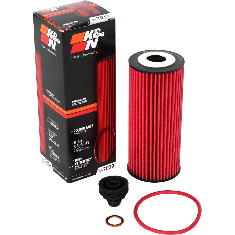 image:imageKampN Premium Oil Filter 20000 Mile Engine Protection High CapacityHigh Efficiency Compatible with 20142025 BMWMINI See Product Description for Select Models HP7039
