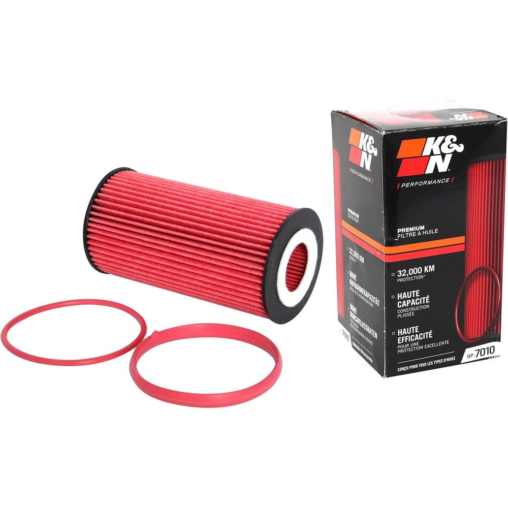 image:imageKampN Premium Oil Filter 20000 Mile Engine Protection High CapacityHigh Efficiency Compatible with Select AUDIVOLVOVOLKSWAGENSEAT See Product Description for Select Models HP7010