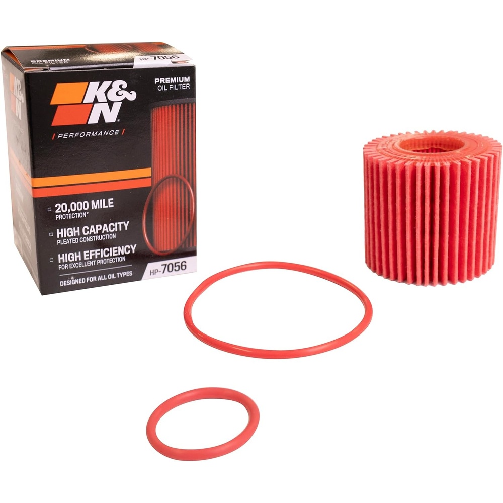 image:imagePremium Oil Filter 20000 Mile Engine Protetction with Wrench Off Nut Compatible with Select 20092020 TOYOTA Vehicle Models See Description for Select Models HP7056