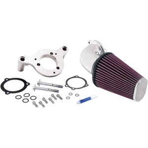 K&N Cold Air Intake Kit: High Performance, Guaranteed to Increase Horsepower: Fits 2001-2017 HARLEY DAVIDSON (Street Bob, Fat Bob, Low Rider, Wide Glide, Switchback, other select models)57-1125P