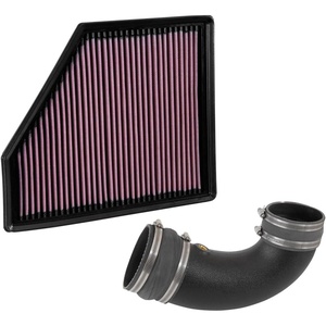 K&N Cold Air Intake System: Dry-Flow Air Filter, Increase Performance & Acceleration: Compatible with 2016-2024 CHEVROLET: Camaro SS, 30-3092(50 State Legal)