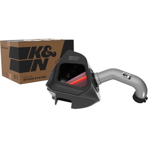 K&N Cold Air Intake System: Dry-Flow Air Filter, Increase Performance & Towing: Compatible with 2019-2024 RAM 1500, 30-1578(NextGen Metal Intake)
