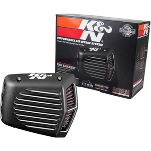 K&N Cold Air Intake System: High-Flow Air Filter, Increase Performance & Acceleration: Compatible with 2001-2017 Harley Davidson: (See Product Description for Selected Models) RK-3950