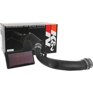 K&N Cold Air Intake System: High-Flow Air Filter, Increase Performance & Acceleration: Compatible with 2018-2023 FORD: Mustang, 63-2606(50 State Legal)
