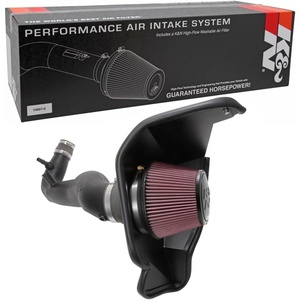 K&N Cold Air Intake System: High-Flow Air Filter, Increase Performance & Acceleration: Compatible with 2018-2023 FORD: Mustang, 63-2606(Roto-Molded)