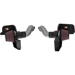 K&N Cold Air Intake System: High-Flow Air Filter, Increase Performance & Acceleration: Compatible with 2024-2026 Ford: Mustang, 69-3541TC