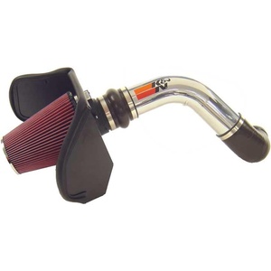 K&N Cold Air Intake System: High-Flow Air Filter, Increase Performance & Towing: Compatible with 2001-2007 Chervolet/GMC: 2500 & 3500, Sierra 2500 & 3500, 57-3031-1(Metal)