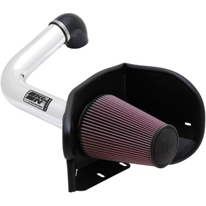 K&N Cold Air Intake System: High-Flow Air Filter, Increase Performance & Towing: Compatible with 2004-2008 FORD/LINCOLN: Expedition, F150, Mark LT, 57-2556(Metal)